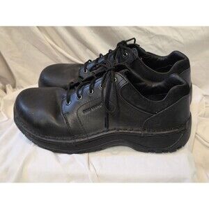 Red Wing Shoes 2323 Loafers Steel Toe Women Size 8.5 D Black Leather Work Safety